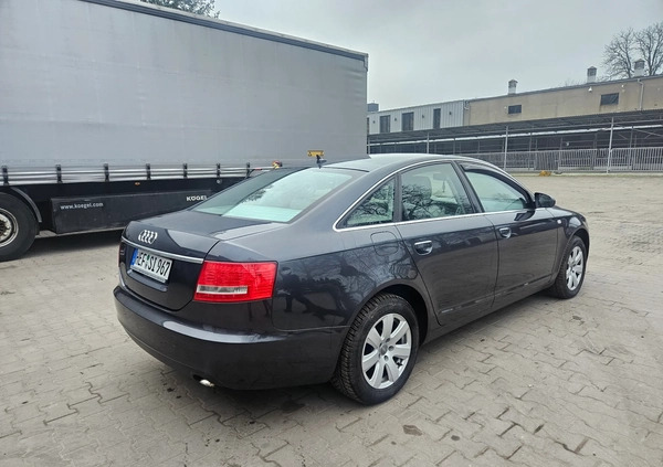 Audi A6 cena 22900 przebieg: 190307, rok produkcji 2008 z Tuczno małe 154